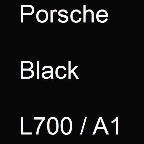 Porsche, Black, L700 / A1.